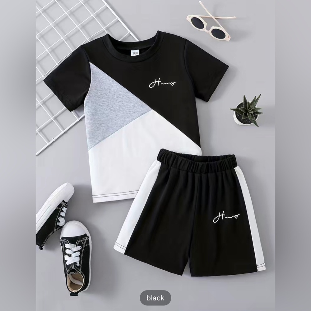 🔥 New 2pc boys set size 7-8 Y🔥